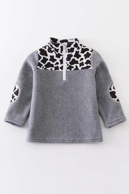 Cow pullover