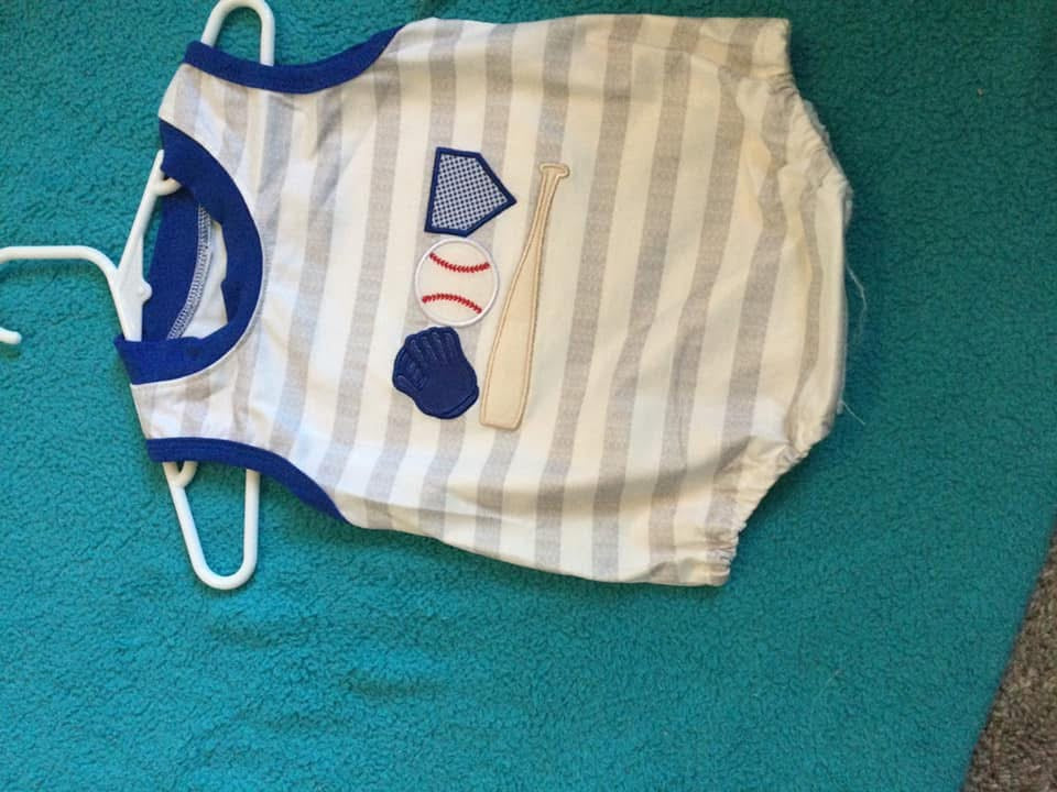 Baseball Tank onsie