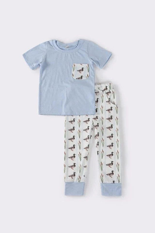 Blue duck set