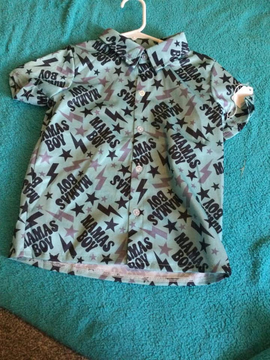 Mama’s boy button down