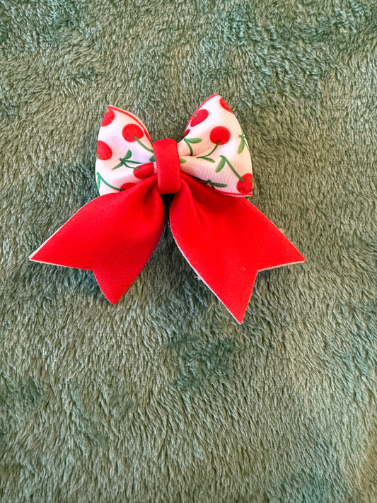 Cherry bow